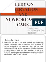 Case Study On Observation and Newborn Care