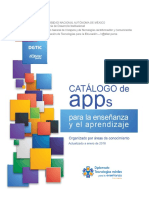 Catalago App Para La Ensenanza y El Aprendizaje UNAM
