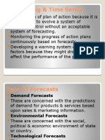 Forecasting & Time Series