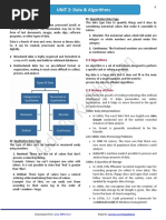 AI Unit 2 - Data & Algorithms by Kulbhushan (Krazy Kaksha & KK World)