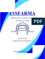 Manual de Identidad Corporativa Insfarma Ok 2021