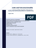 Racial Disparities in LTC Facilities Report and Recommendations 8-4-21