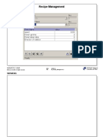 Recipe Management: Simatic Hmi