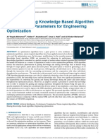 Gaining-Sharing Knowledge Based Algorithm With Adaptive Parameters For Engineering Optimization