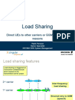 Load Sharing: Direct Ues To Other Carriers or GSM For Capacity Reasons