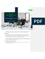 Sage X3 Flash Replacement Update Impact