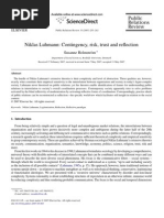 Download Niklas Luhmann- Contingency risk trust and reflection by Alicja Skoczylas SN51934240 doc pdf