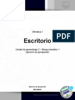 Ofimática 1 U2 B1 Apropiación Escritorio