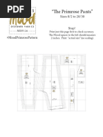 MDF126 Primrose Pattern