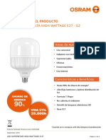 Ficha Tecnica Lampara Led Philips Galponera