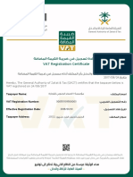 VAT Certificate