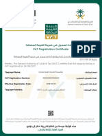 VAT CERTIFICATE Al Jazeera