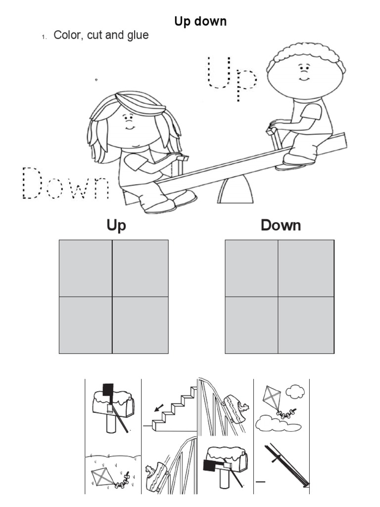 Worksheet UP - Down | PDF