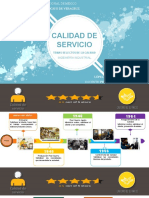 Calidad de Servicio (Linea de Tiempo)