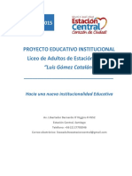 I Presentacion Proyecto Educativo Institucional