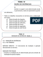 Tema 4 - Medição de Distâncias