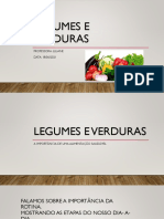 Legumes E Verduras: Professora: Liliane DATA: 18/06/2021
