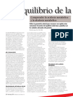 Desequilibrio de La Homeostasis Comprender La Acidosis Metabólica y La Alcalosis Metabólica