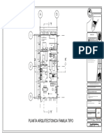 Vivienda Colectiva Plantas, Cortes, Fachadas