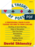 The Theory of Poker a Professional Poker Player Teaches You How to Think Like One ( PDFDrive )