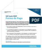 SAC Junio 2020 - Forma de Pago