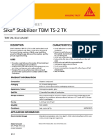 Sika® Stabilizer TBM TS-2 TK: Product Data Sheet