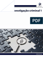 Curso de Investigação Criminal 1 (SENASP)