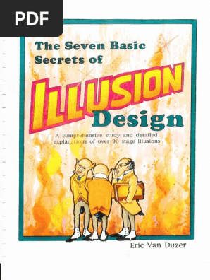 Eric Van Duzer - The Seven Basic Secrets of Illusion Design