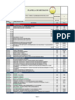 Planilla Metrados Estructuras - Sagaro Abril 2020