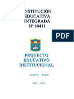 Vpa - Proyecto Educativo Institucional 2015
