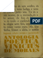 Vinicius de Moraes Antologia Poetica