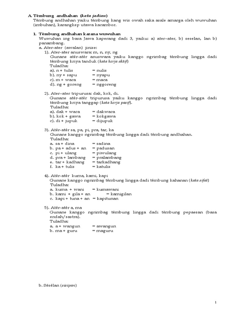 Panambang Lan Ater Ater