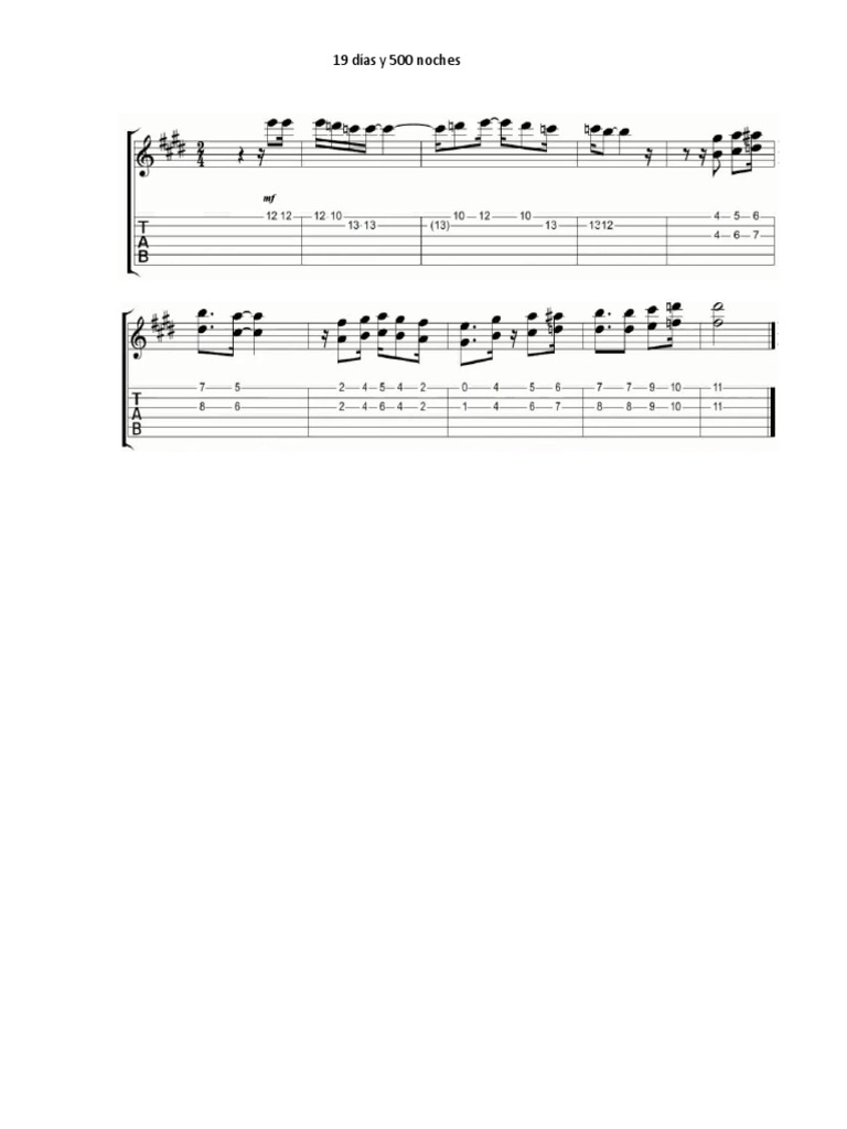 19-dias-y-500-noches-partitura-tab-pdf