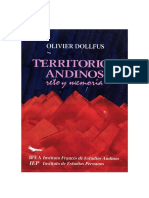 Dollfus Olivier - Territorios Andinos - Reto Y Memoria