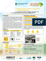 Banner Apresentação SEREX 2019 Projeto Momento Ciência UnB