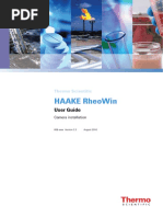 Haake Rheowin: User Guide