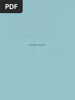 Suspended Animation 1931 Pdf Soul God