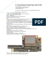 iPhone X Processor Board Top View