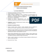 Guia de Aprendizaje Controlar La Formulacion