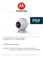 User'S Guide: Wi-Fi® Home Video Camera