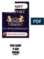 Passeport de Prière Pour Écraser l'Oppression