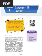 Querying and SQL Functions: in This Chapter