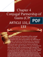 CPG Partition and Support Rights