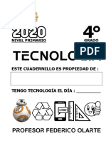 Cuadernillo de Tecnologia 4° Grado