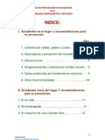 Prevención de Accidentes para Personas Dependientes y Mayores