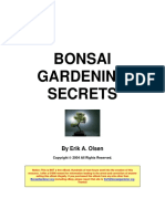 Bonsai Gardening Secrets