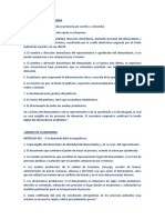 Requisitos de La Demanda