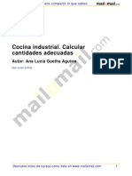 Cocina Industrial Calcular Cantidades Adecuadas 24362