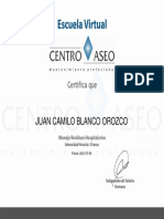 Certificado - Manejo - Residuos - Hospitalarios Juan Camilo Blanco