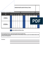 Calendario LAvado de Cisternas